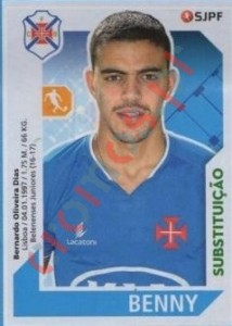 49bis Benny – Futebol 2017-2018 Panini