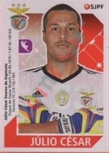 53 Júlio César – Futebol 2017-2018 Panini