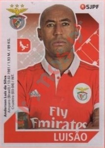 56 Luisão – Futebol 2017-2018 Panini