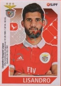 58 Lisandro López – Futebol 2017-2018 Panini