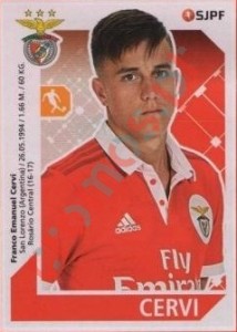 64 Franco Cervi – Futebol 2017-2018 Panini