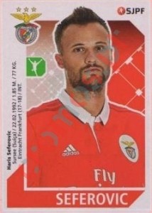 67 Haris Seferovic – Futebol 2017-2018 Panini