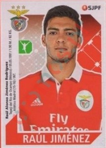 69 Raul Jiménez – Futebol 2017-2018 Panini