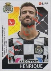 75 Henrique – Futebol 2017-2018 Panini