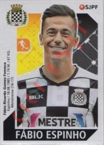80 Fábio Espinho – Futebol 2017-2018 Panini