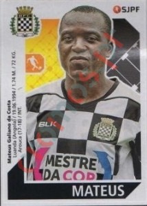 83 Mateus – Futebol 2017-2018 Panini