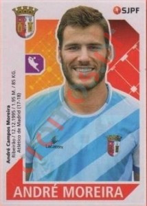 87 André Moreira – Futebol 2017-2018 Panini