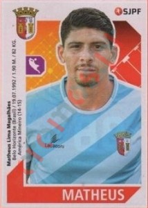 88 Matheus – Futebol 2017-2018 Panini