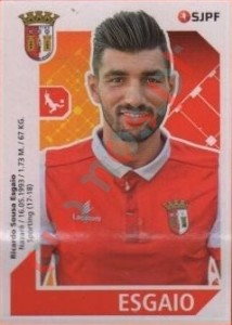 90 Esgaio – Futebol 2017-2018 Panini