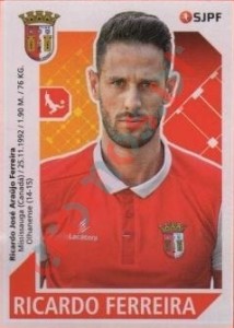91 Ricardo Ferreira – Futebol 2017-2018 Panini