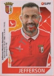 94 Jefferson – Futebol 2017-2018 Panini