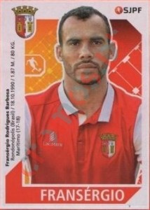 96 Fransérgio – Futebol 2017-2018 Panini
