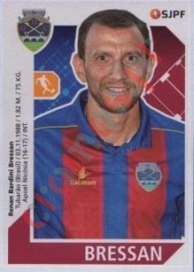 114 Bressan – Futebol 2017-2018 Panini