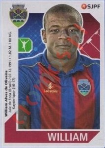 120 William – Futebol 2017-2018 Panini