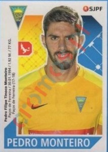 125 Pedro Monteiro – Futebol 2017-2018 Panini