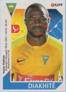 126 Diakhité – Futebol 2017-2018 Panini