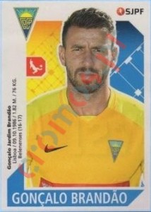 127 Gonçalo Brandão – Futebol 2017-2018 Panini