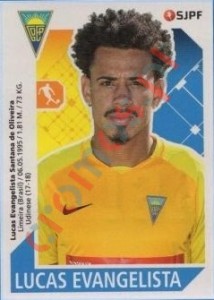 131 Lucas Evangelista – Futebol 2017-2018 Panini