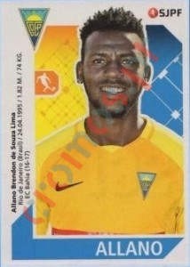 132 Allano – Futebol 2017-2018 Panini