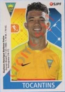 133 Tocantins – Futebol 2017-2018 Panini