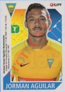 135 Jorman Aguilar – Futebol 2017-2018 Panini