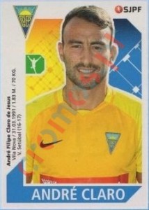 137 André Claro – Futebol 2017-2018 Panini