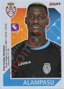 139 Alampasu – Futebol 2017-2018 Panini
