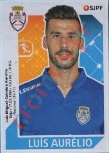 151 Luís Aurélio – Futebol 2017-2018 Panini