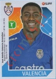 154 Valência – Futebol 2017-2018 Panini