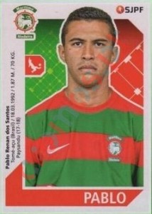 160 Pablo – Futebol 2017-2018 Panini