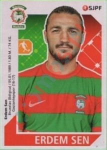164 Erdem Sen – Futebol 2017-2018 Panini