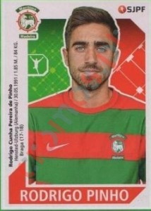 170 Rodrigo Pinho – Futebol 2017-2018 Panini