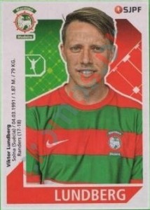 171 Lundberg – Futebol 2017-2018 Panini