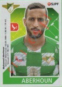 177 Aberhoun – Futebol 2017-2018 Panini