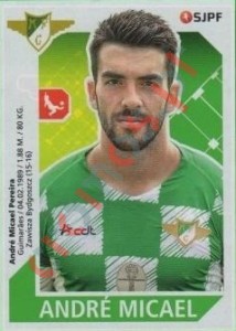 178 André Micael – Futebol 2017-2018 Panini