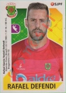 189 Rafael Defendi – Futebol 2017-2018 Panini
