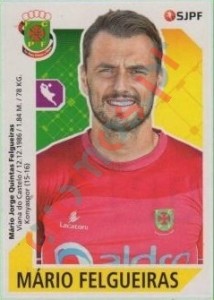190 Mário Felgueiras – Futebol 2017-2018 Panini