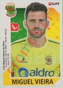 193 Miguel Vieira – Futebol 2017-2018 Panini