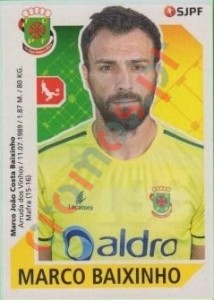 195 Marco Baixinho – Futebol 2017-2018 Panini