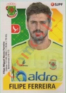 196 Filipe Ferreira – Futebol 2017-2018 Panini