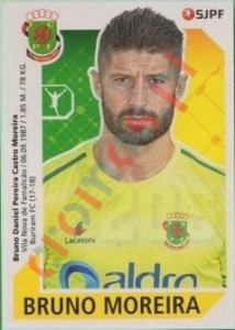 205 Bruno Moreira – Futebol 2017-2018 Panini