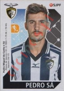 214 Pedro Sá – Futebol 2017-2018 Panini