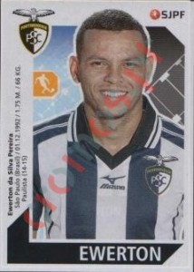 216 Ewerton – Futebol 2017-2018 Panini