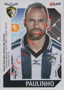 217 Paulinho – Futebol 2017-2018 Panini