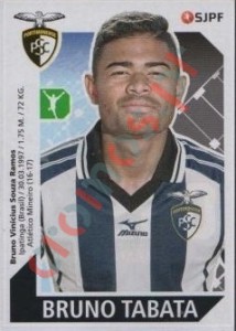 220 Bruno Tabata – Futebol 2017-2018 Panini