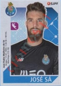 224 José Sá – Futebol 2017-2018 Panini