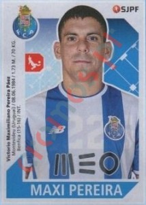 225 Maxi Pereira – Futebol 2017-2018 Panini