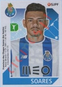 238 Tiquinho Soares – Futebol 2017-2018 Panini