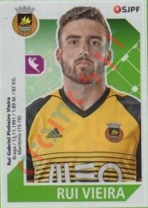 241 Rui Vieira – Futebol 2017-2018 Panini