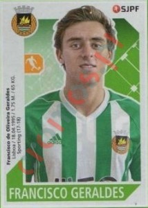 249 Francisco Geraldes – Futebol 2017-2018 Panini